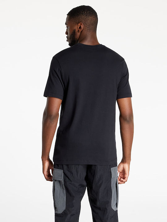Jumpman Αθλητικό T-shirt Μαύρο