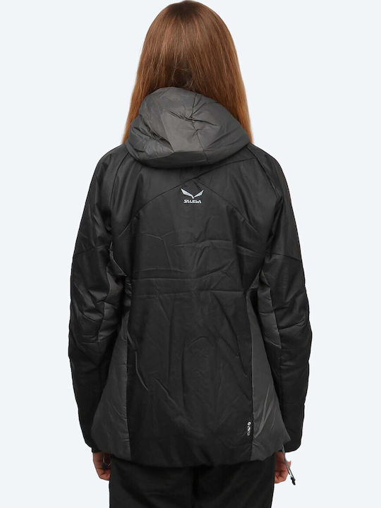 Ortles Prl Damen Jacken für Winter Schwarz