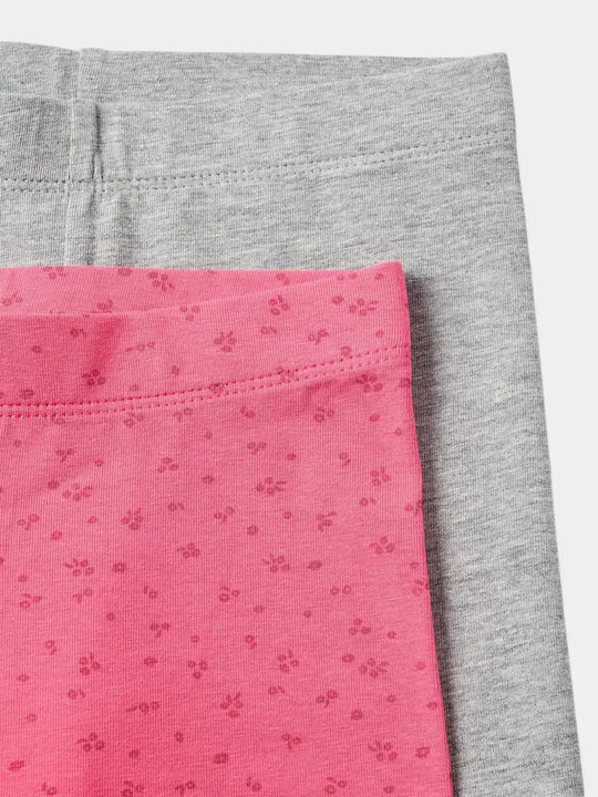 Set Kids Long Leggings Fuchsia