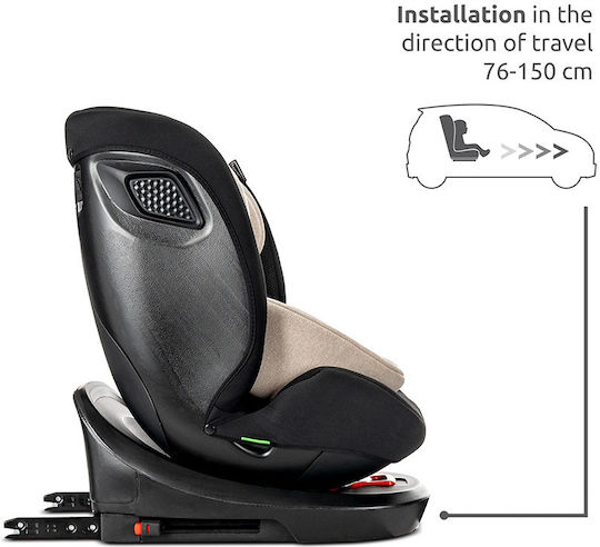Lorelli Concord Pro Столче за Кола i-Размер с ISOfix Бежов