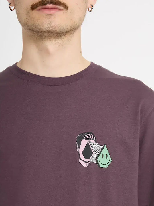 T-Shirt Burgundisch