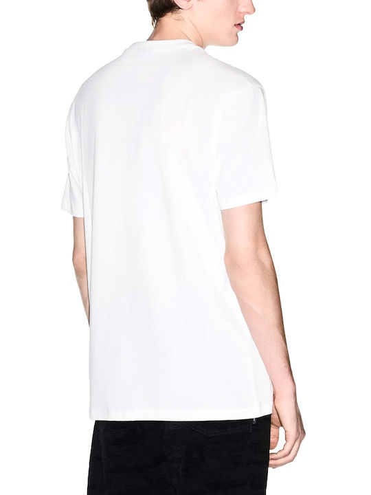 Armani Exchange Tricou Ecru