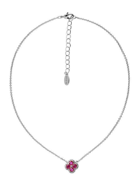 U.S. Polo Assn. Колие Розово