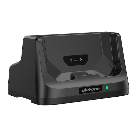Ulefone База За Зареждане с 2 USB-C Порта в Черен Цвят (UAS66 RugKing 3 Pro)