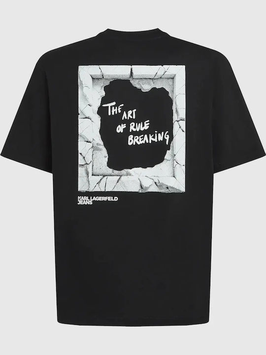 T-shirt Μαυρο