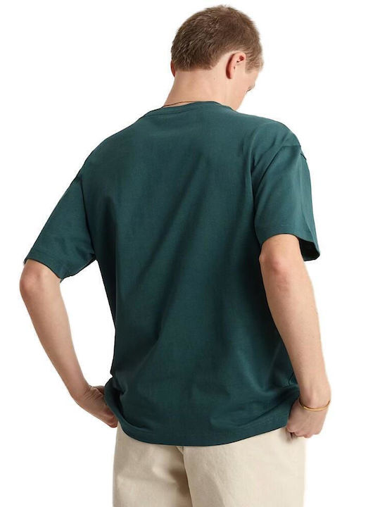 Vans Left Chest Ii T-shirt Πετρολ Vans Left Chest Ii T-shirt Πετρολ