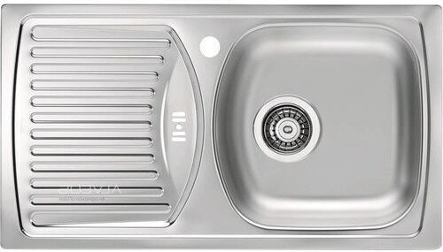 Alveus Ένθετος Δεξιός Inox με Μπαταρία Μ78xΠ35cm Γκρι Alveus Ένθετος Δεξιός Inox με Μπαταρία Μ78xΠ35cm Γκρι