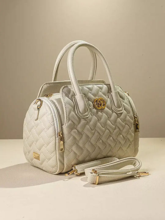 Women's Shoulder Bag Ecru