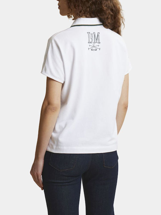 Γυναικεία Polo Μπλούζα Κοντομάνικη White