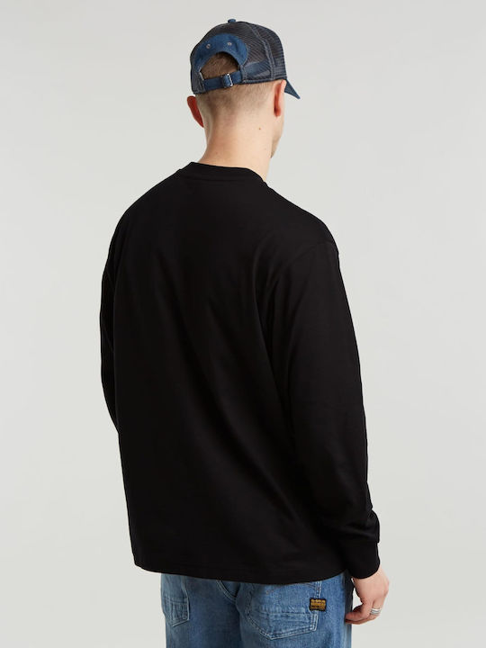 Boxy R T-shirt Black