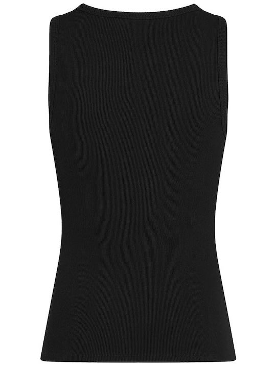 Women's Cotton Sleeveless Top Black