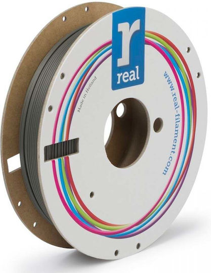 Real Filament Matte PLA 3D Printer Filament 1.75mm Shadow Gray 0.5kg 1τμχ (Spool)