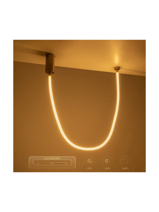 kelvo Glow Ceiling Mount Light 9cm White with Integrated LED