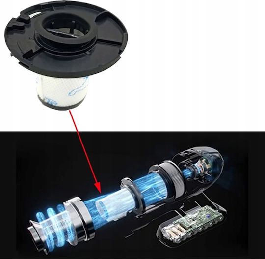 Φίλτρο Hepa Σκούπας Stick Συμβατό με Tefal / Rowenta / Flex