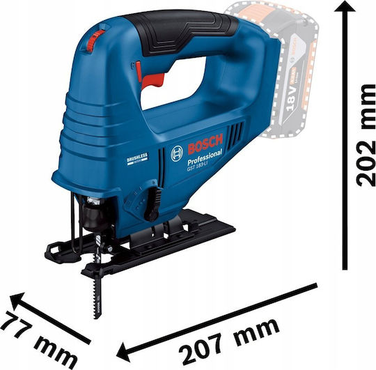 Bosch GST 183-LI Σέγα 18V Solo Brushless