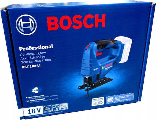 Bosch GST 183-LI Σέγα 18V Solo Brushless