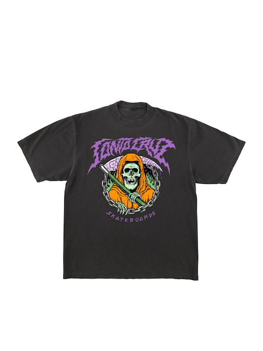 T-shirt Black Acid Wash
