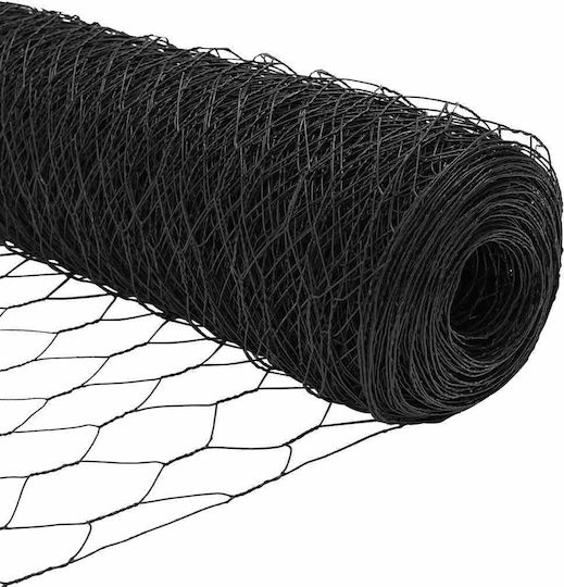 vidaXL Set Plasă de Sârmă Gri 1.4x100m