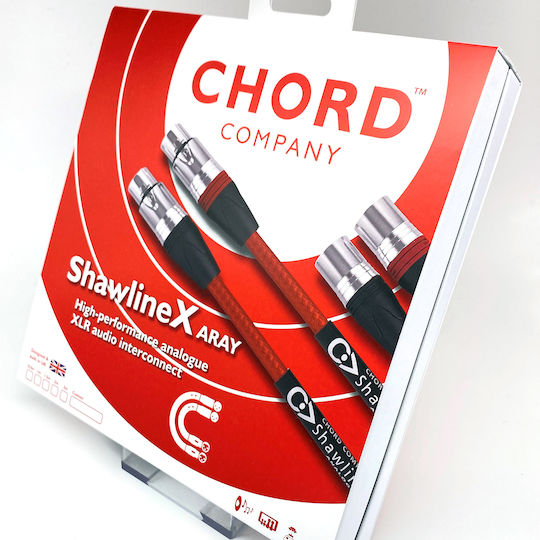 Chord Cable XLR male - XLR female Μαύρο 1.5m