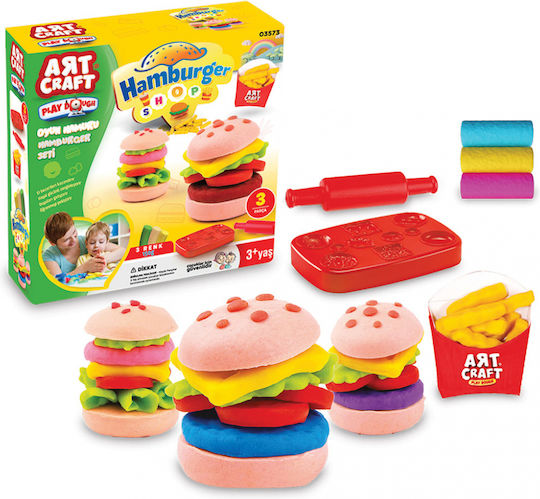 Dede Plasticine - Game for Ages 3+, 3 Pieces