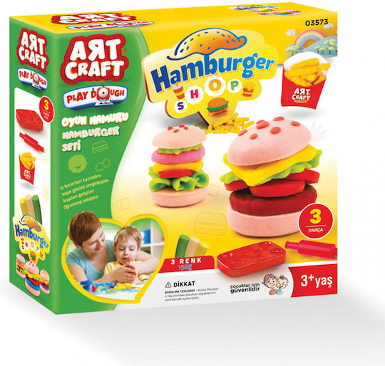 Dede Plasticine - Game for Ages 3+, 3 Pieces