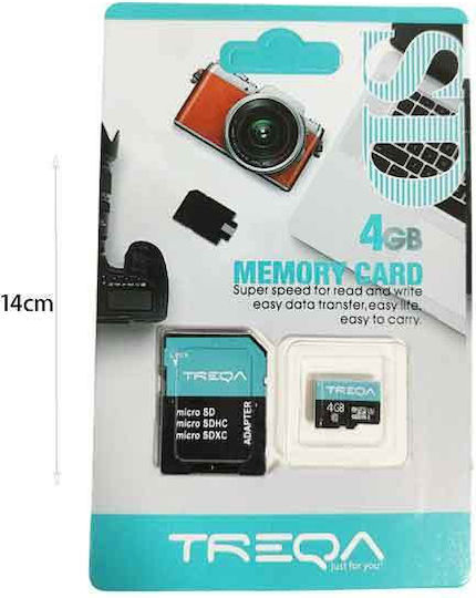 Micro SDHC 4GB Class 10 with Adapter