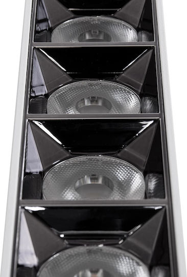 kelvo LED Natürliches Weiß Decken- und Wandleuchte in Weiß Farbe