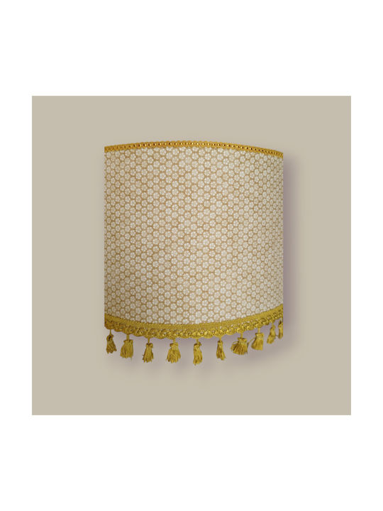 Oxygen Snowflakes Lampadar De Podea Înălțime 165xLungime 35cm Cu Bază De Bec E27 Auriu