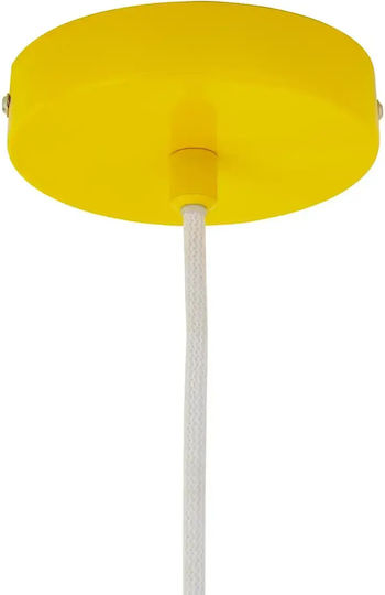 Selected by Pragmatic Adjustable Yellow Ceiling Light 23x23x15cm