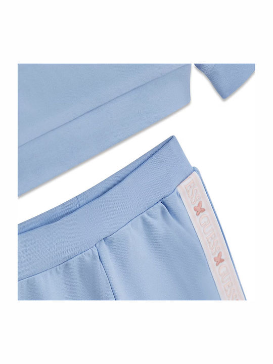 Kids Tracksuit Set With Top Light Blue