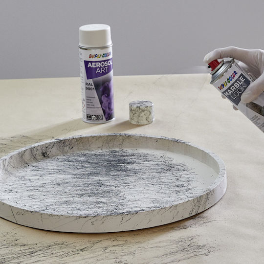 Dupli Color Σπρέι Βαφής Marble Look Μαύρο Black 200ml