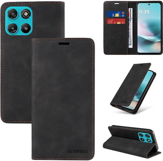 Betopnice 003 Book Black (Motorola Moto G57 Power 5G / G67 Power 5G)