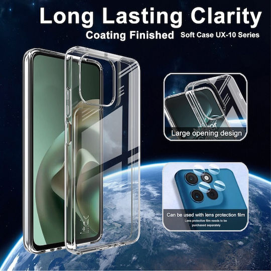 Imak Silicone Transparent Back Cover (Motorola Moto G57 Power 5G / G67 Power 5G)