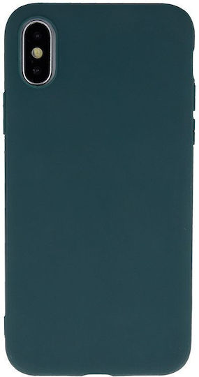 Matt Silicone Green Back Cover Redmi Note 15