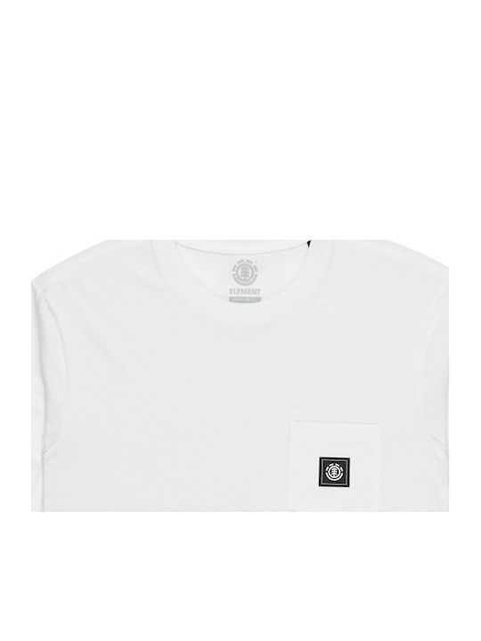 Label Pocket T-shirt Λευκό