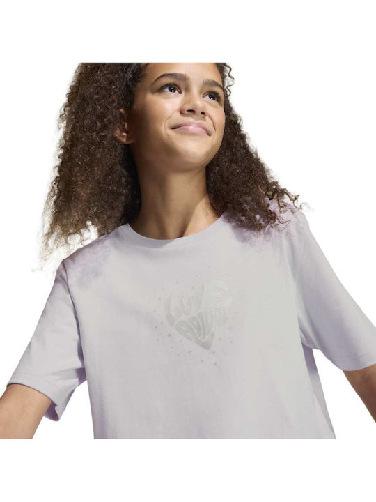 Παιδικό T-shirt Λιλά