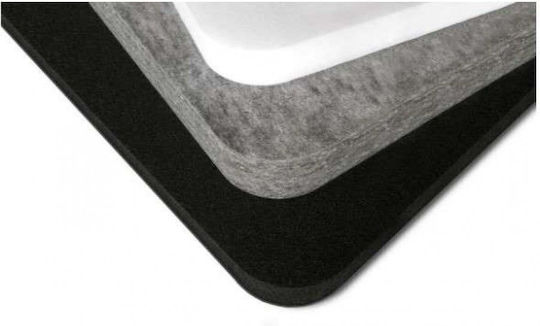 Acustico Ecoplan Звукопоглъщащ Панел (4 Бройки) 24см x 120см x 40мм в Сив Цвят