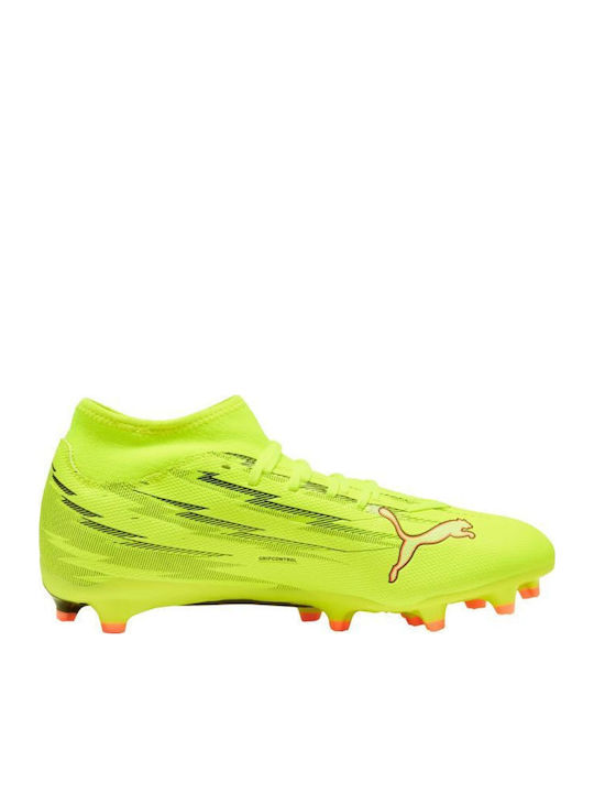 PUMA Ultra 6 Play+ Футболни Обувки с Бутони FG/AG Бежови