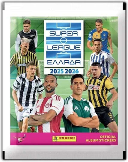 Panini Αυτοκόλλητα Superleague 2026 50τμχ
