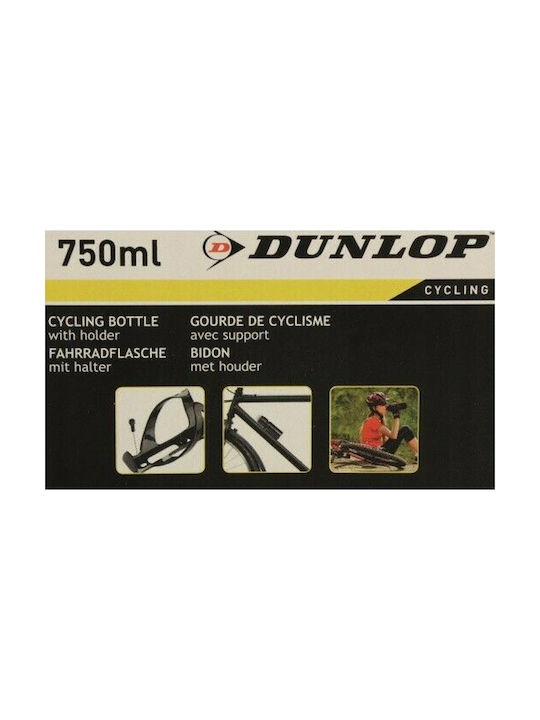 Dunlop Бутилка За Колоездене 750мл Черна