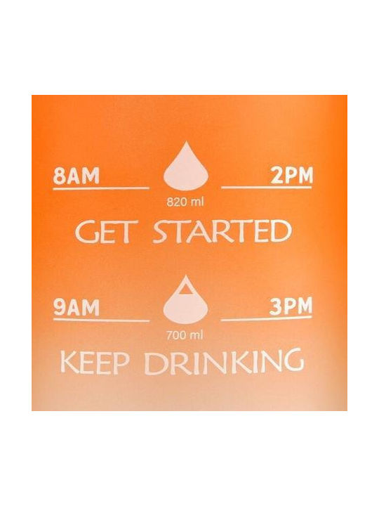 Nils Nils Wasserflasche 1000ml Orange