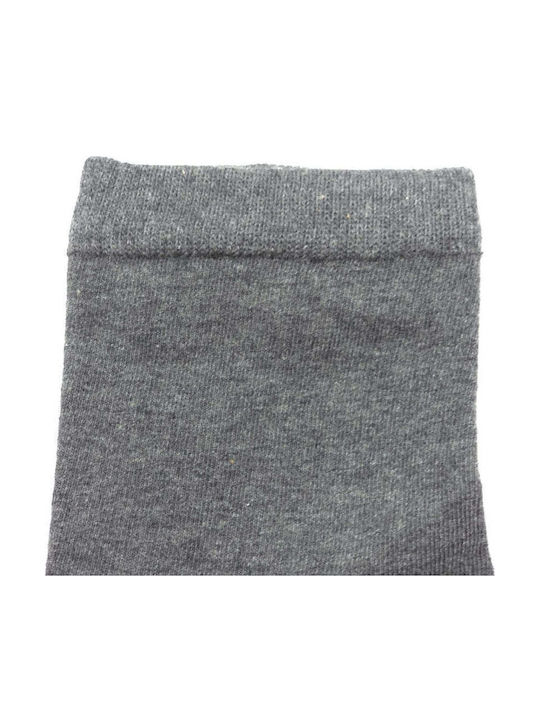 Q&Y Men's Gray Socks