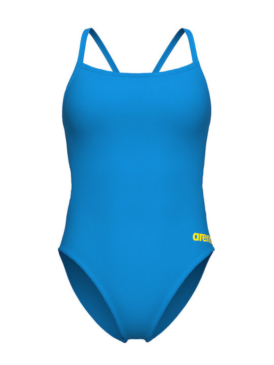 Team Αθλητικό Ολόσωμο Μαγιό Turquoise-yellow Star