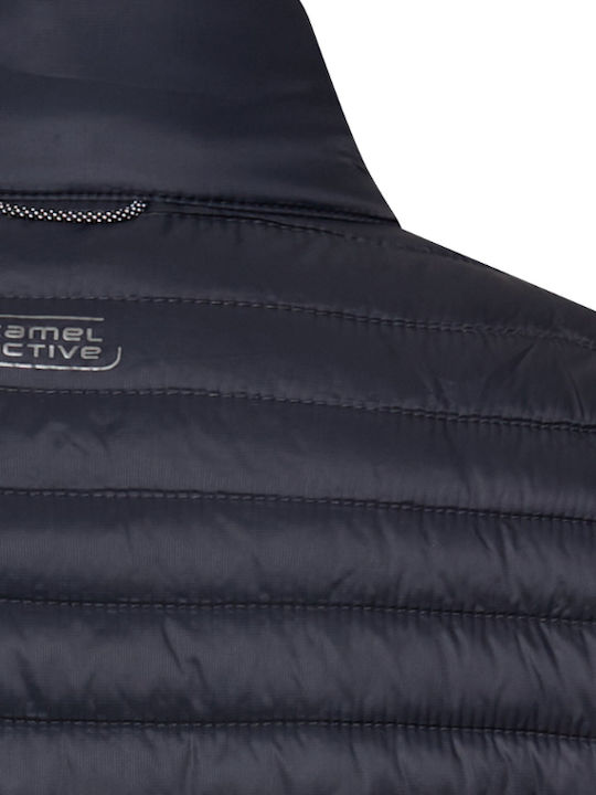 Herren Jacken Wasserdicht Marineblau