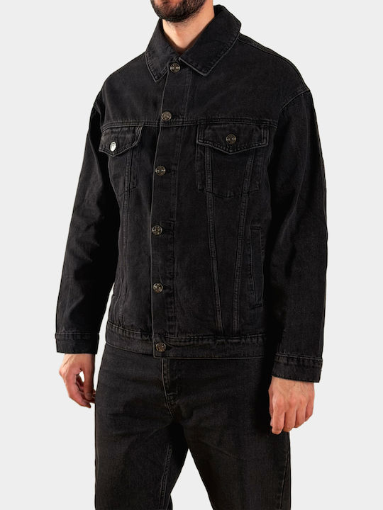 Denim Jacket Jeans Black