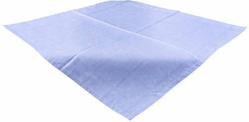 Hellblaues Tischtuch 140x140cm Hellblaues Tischtuch 140x140cm
