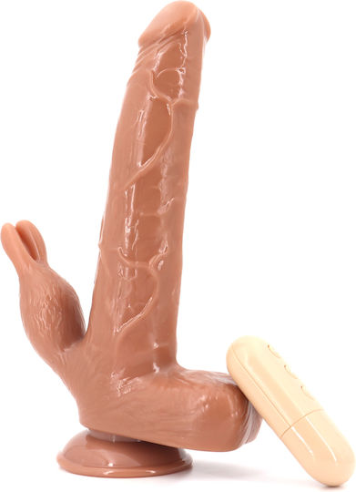 Kinksters Δονητής Rabbit με Απομακρυσμένο Έλεγχο Flesh
