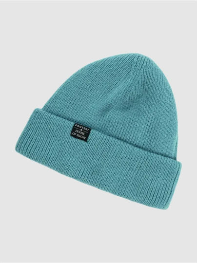 Beanie Damen Strickmütze in Blau Farbe