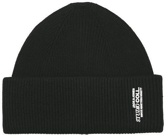 Beanie Herren Strickmütze in Schwarz