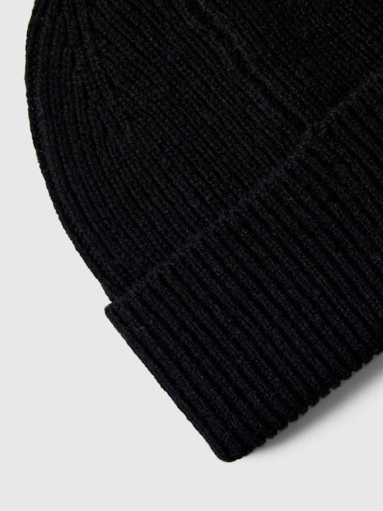 Herren Strick Beanie in Schwarz